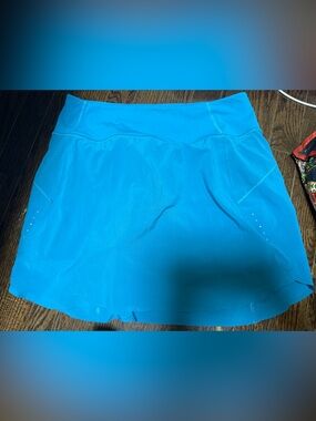 Athleta Turquoise Blue Performance Skort